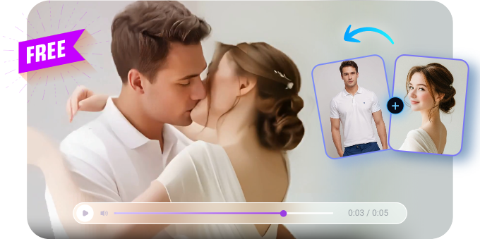 Kostenloser Online AI Kissing Video Generator