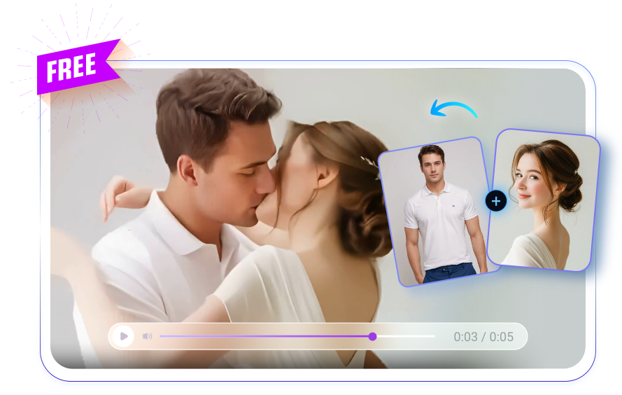 Kostenloser Online AI Kissing Video Generator