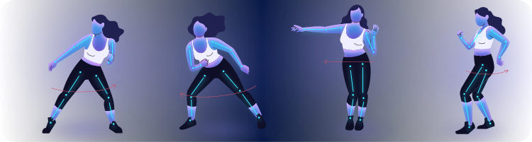 AI Body Swap Tanzvideovorlagen